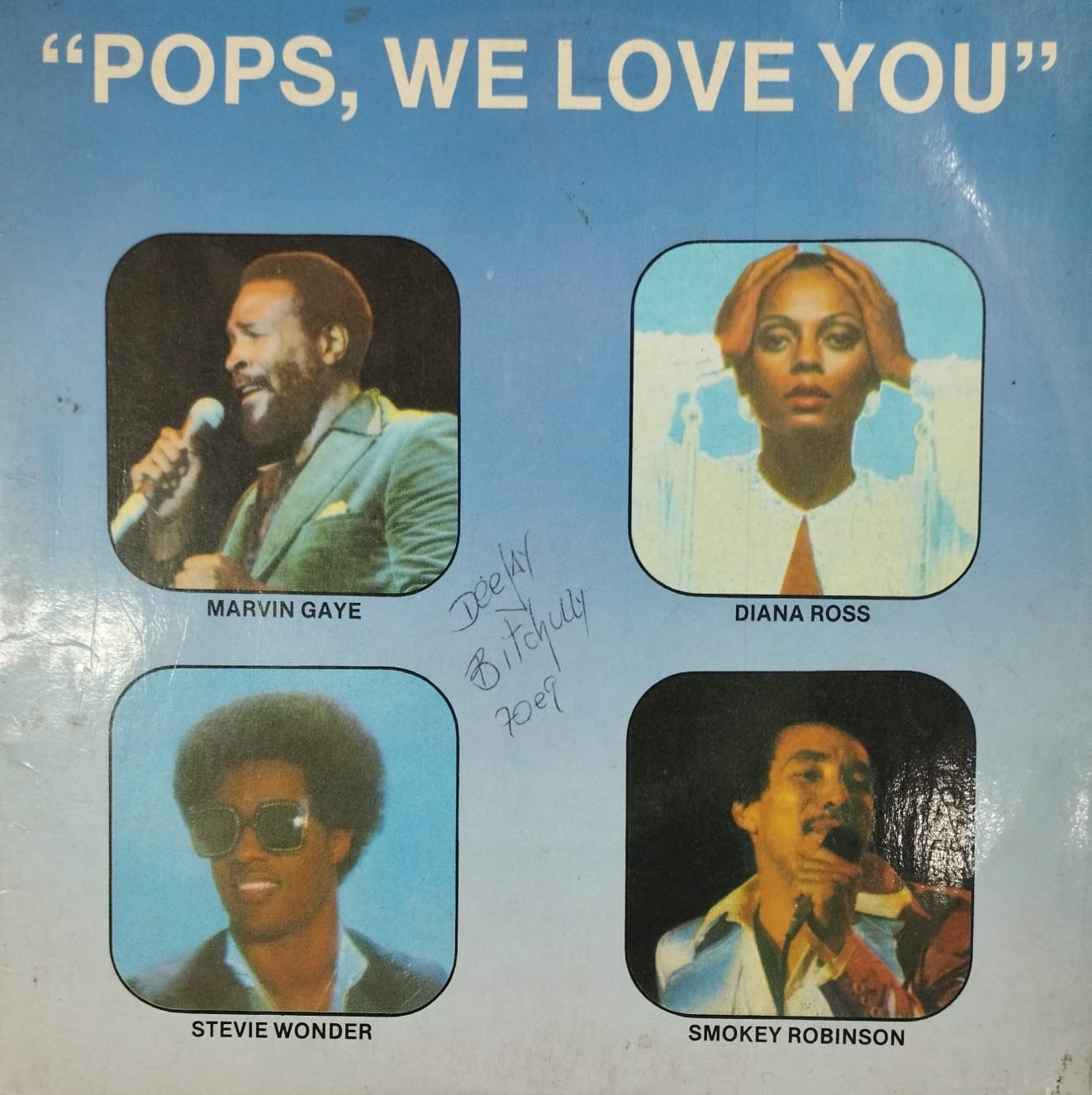 Diana Ross, Marvin Gaye, Smokey Robinson & Stevie Wonder ‎– Pops, We Love You (Compacto)