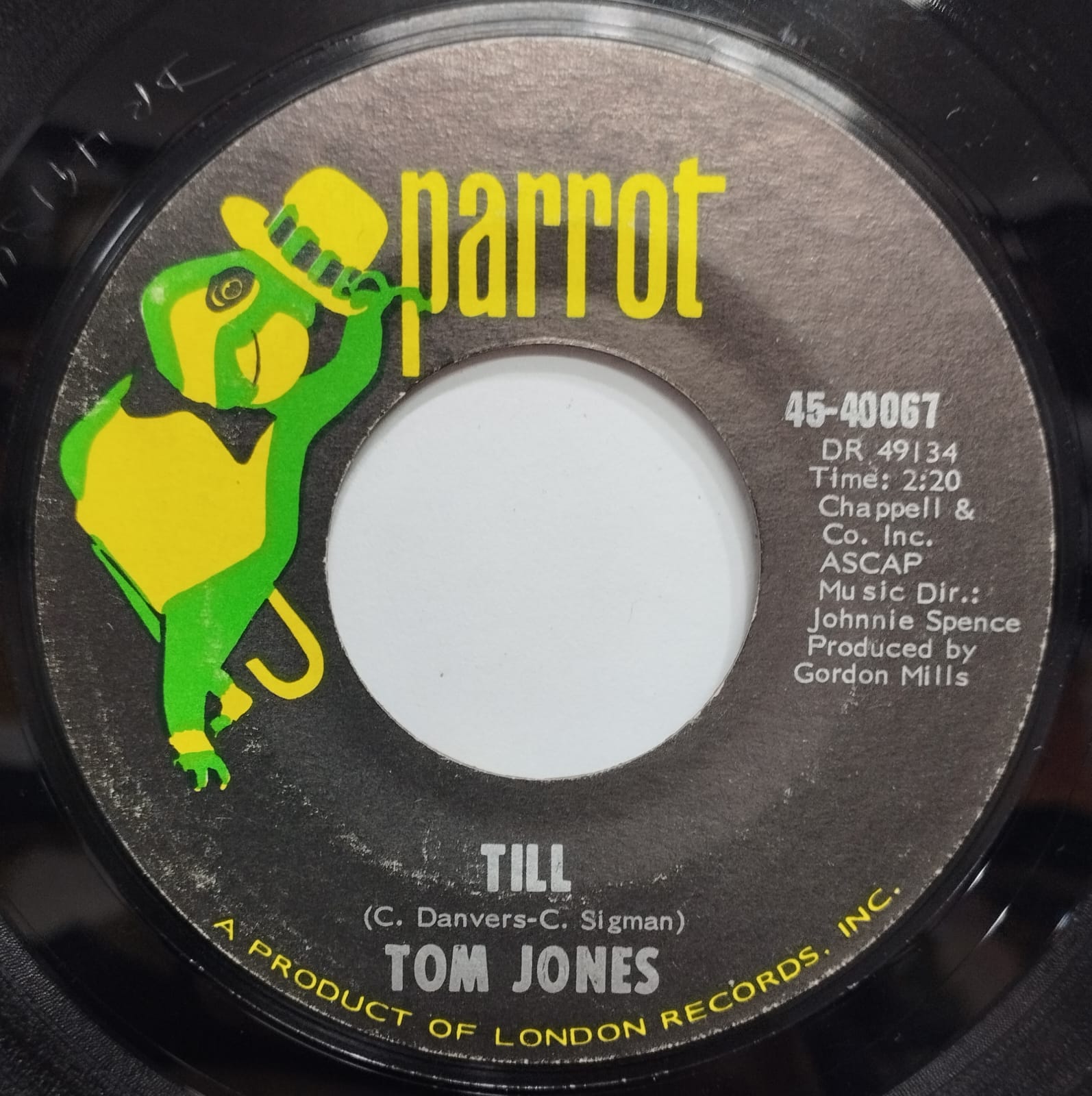 Tom Jones - Till / One Day Soon (Compacto)