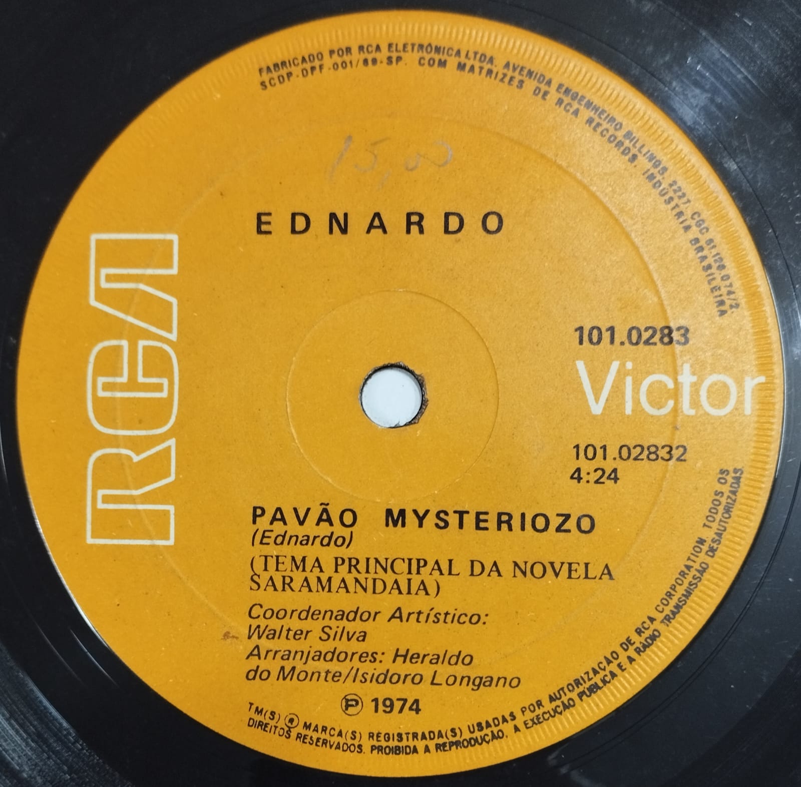Ednardo - Pavão Mysteriozo / Carneiro (Compacto)