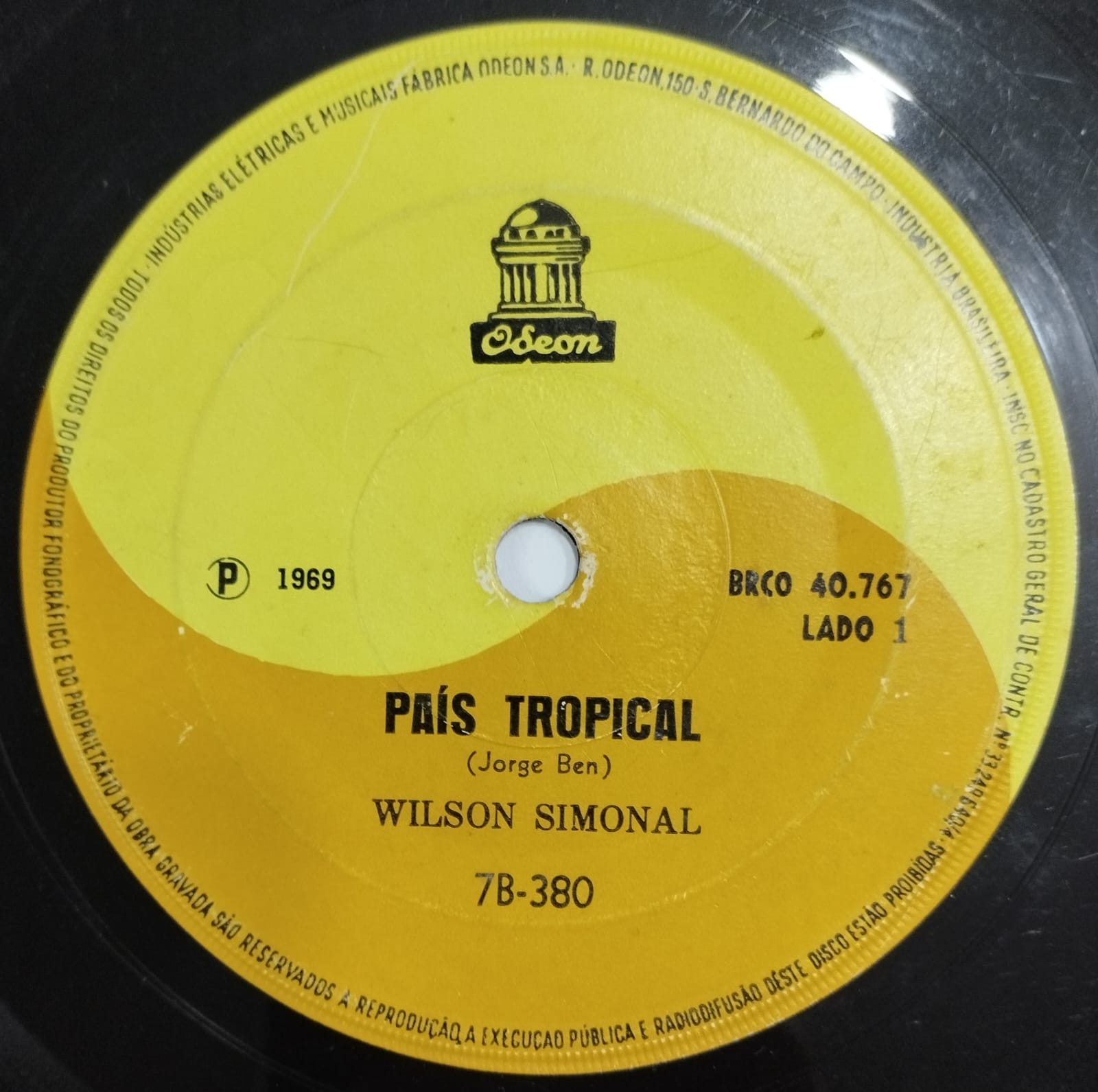 Wilson Simonal - País Tropical / Se Você Pensa (Compacto)