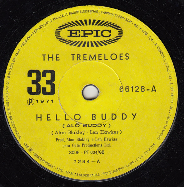 The Tremeloes - Hello Buddy (Compacto)
