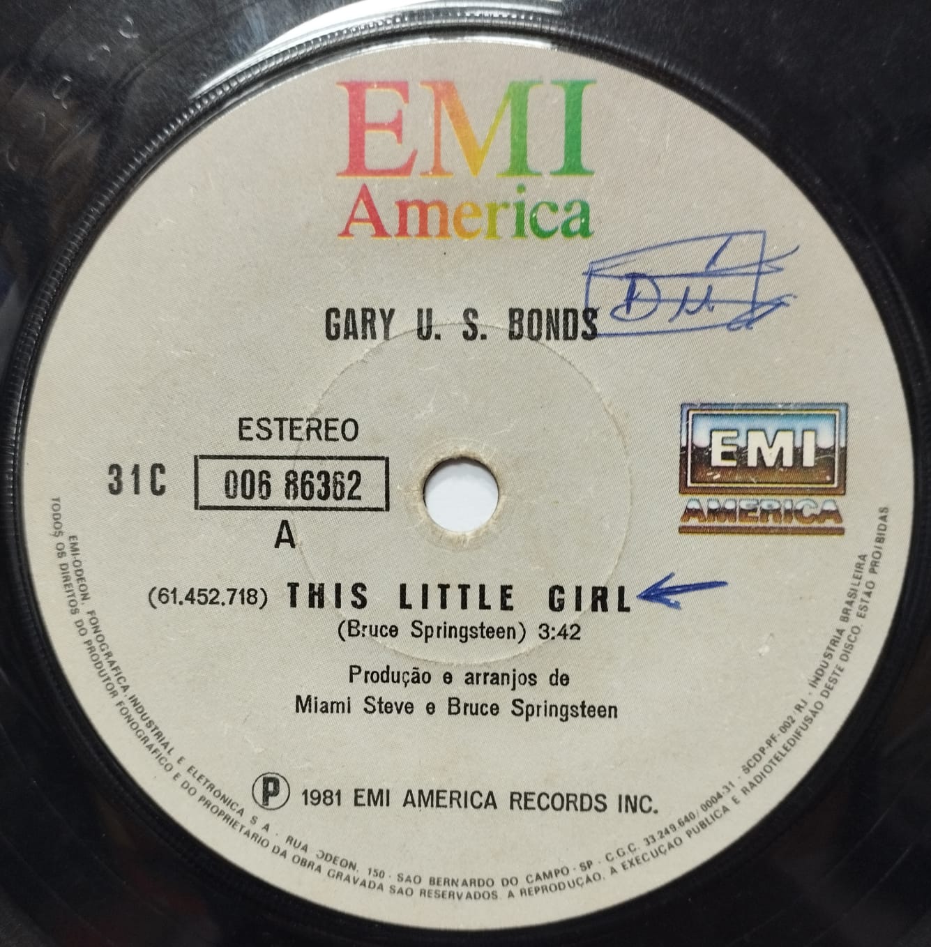 Gary U.S. Bonds ‎– This Little Girl (Compacto)