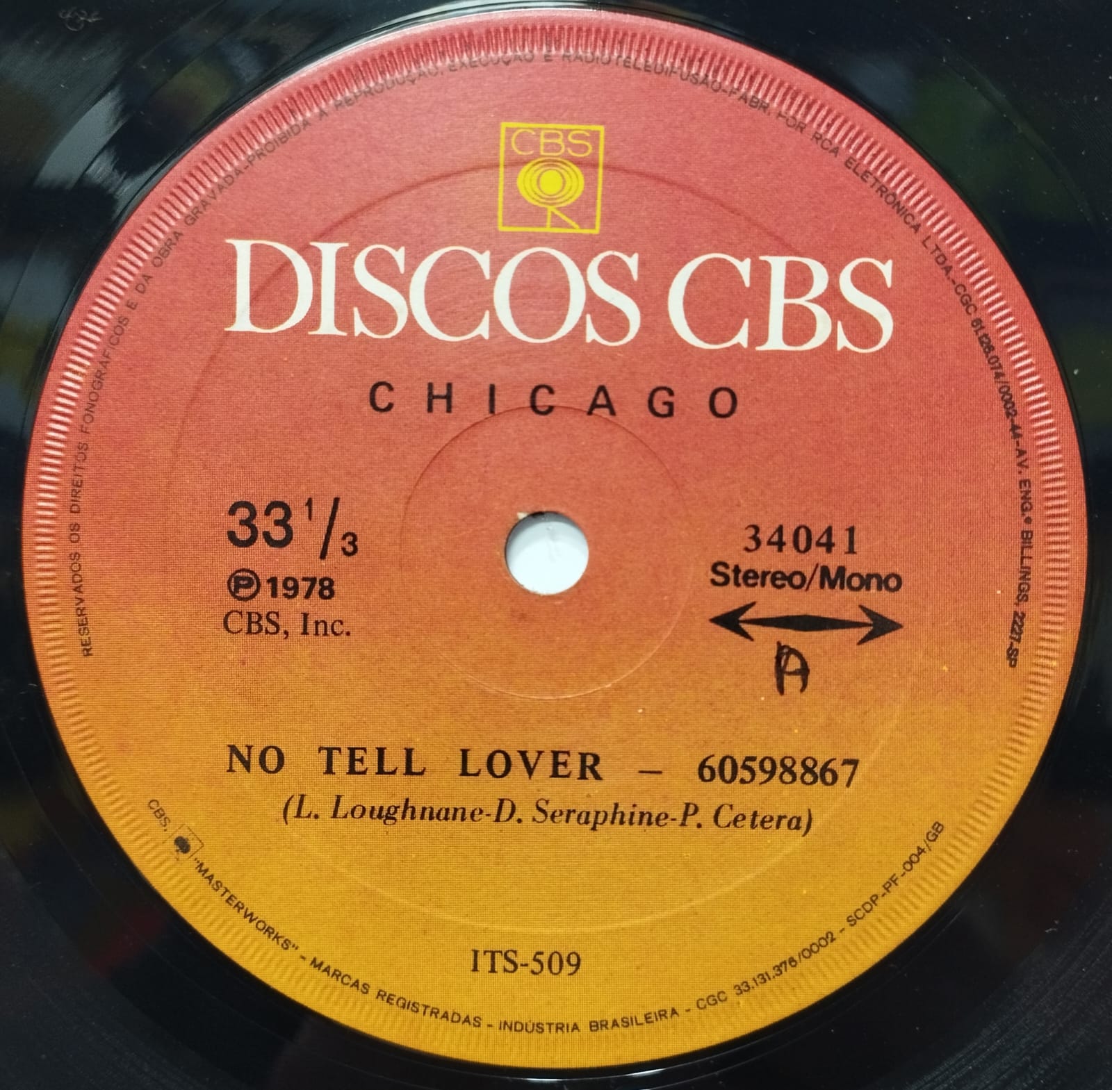 Chicago - No Tell Lover (Compacto)