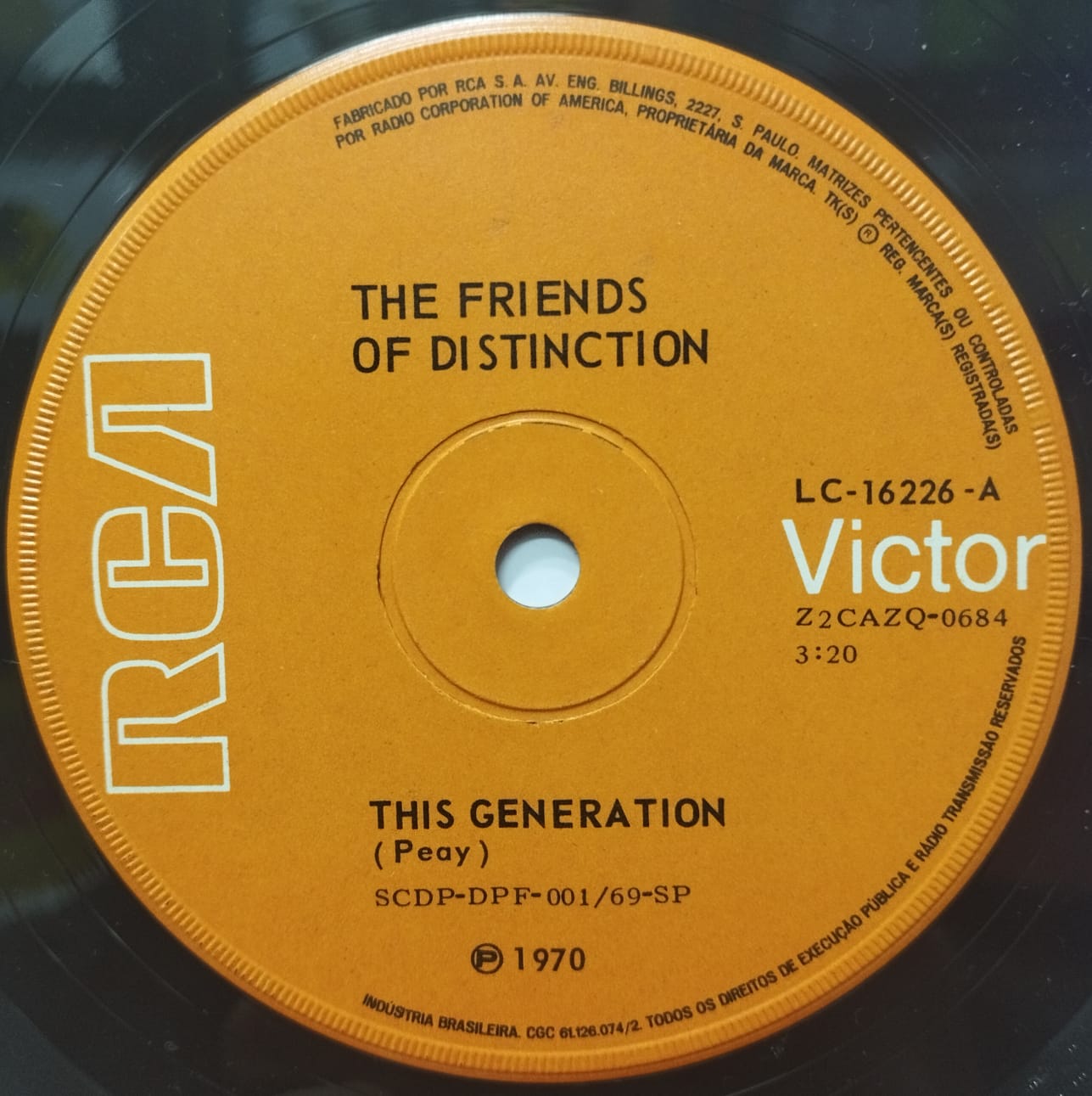 The Friends of Distinction ‎– This Generation (Compacto)
