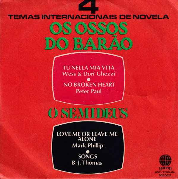Various - 4 Temas Internacionais de Novela (Compacto)