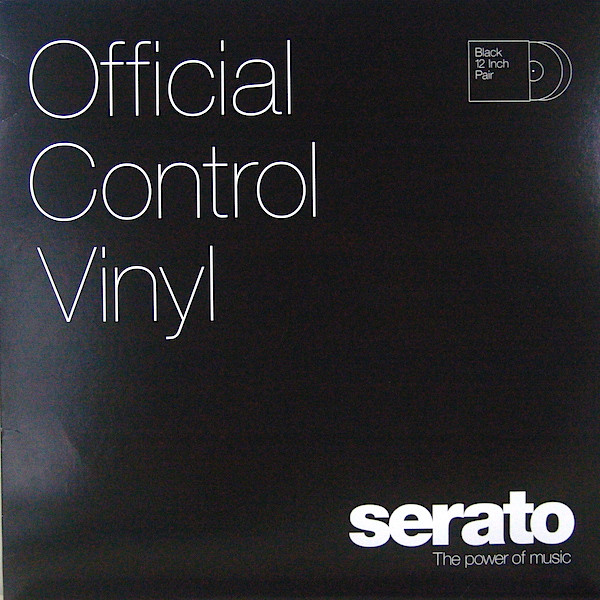 Time Code Serato Official Control Vinyl (Preto, Duplo)